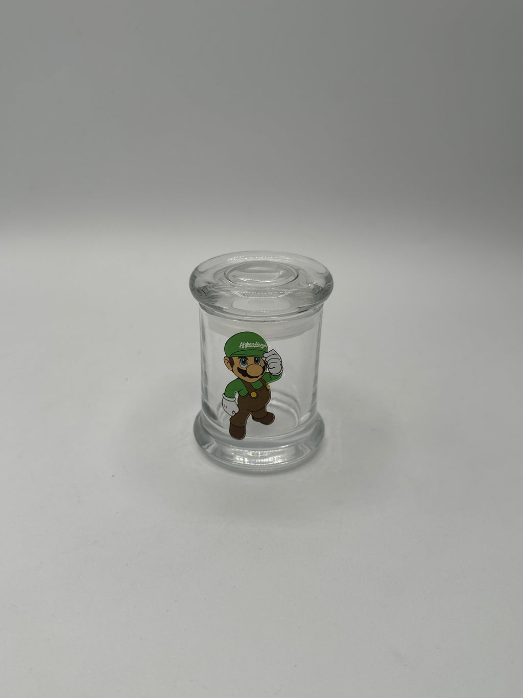 Small Custom Printed Airtight Glass Jar - Single Unit | Wholesale