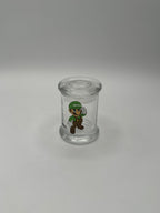 Small Custom Printed Airtight Glass Jar - Single Unit | Wholesale