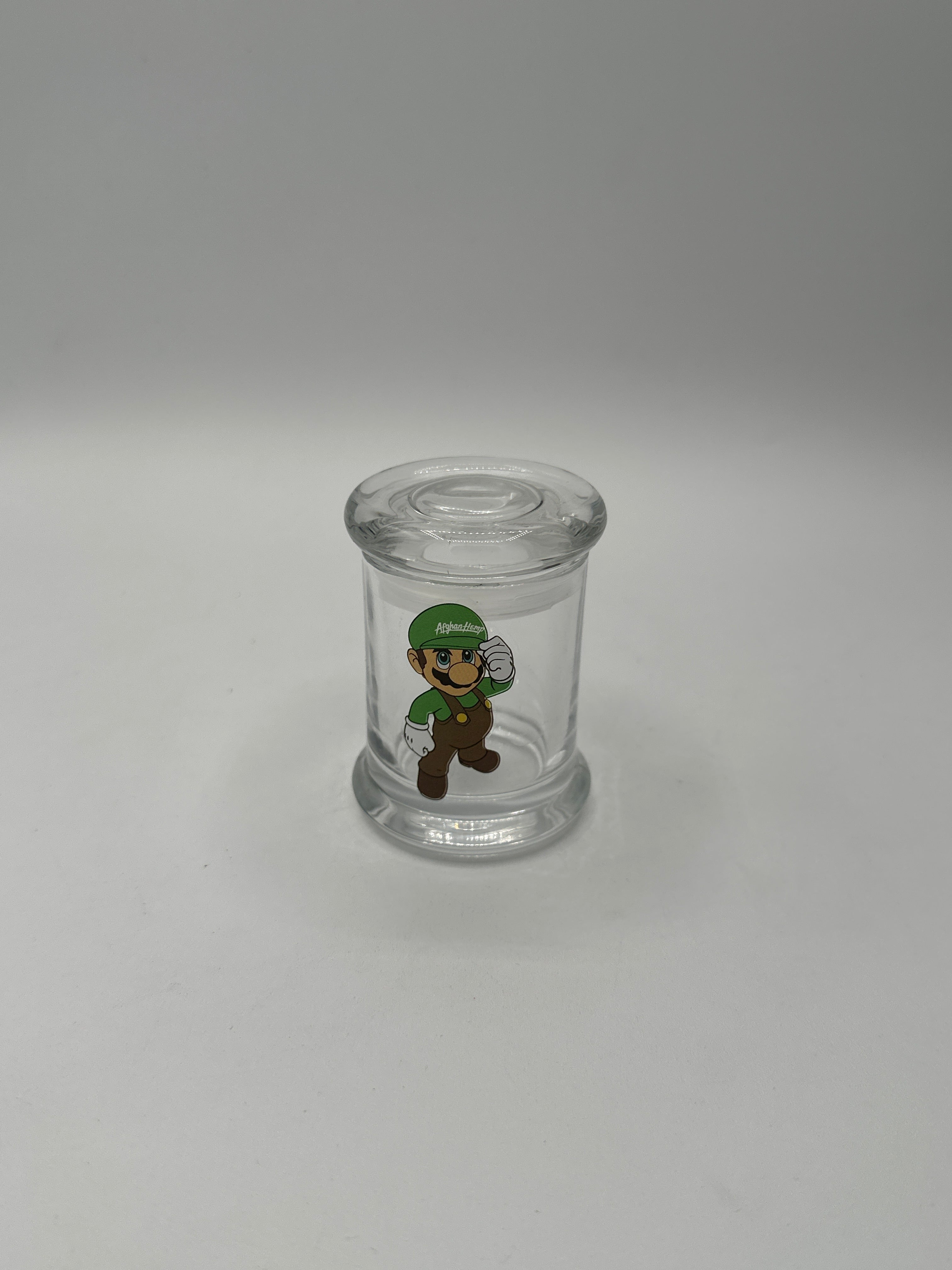 Small Custom Printed Airtight Glass Jar - Single Unit | Wholesale