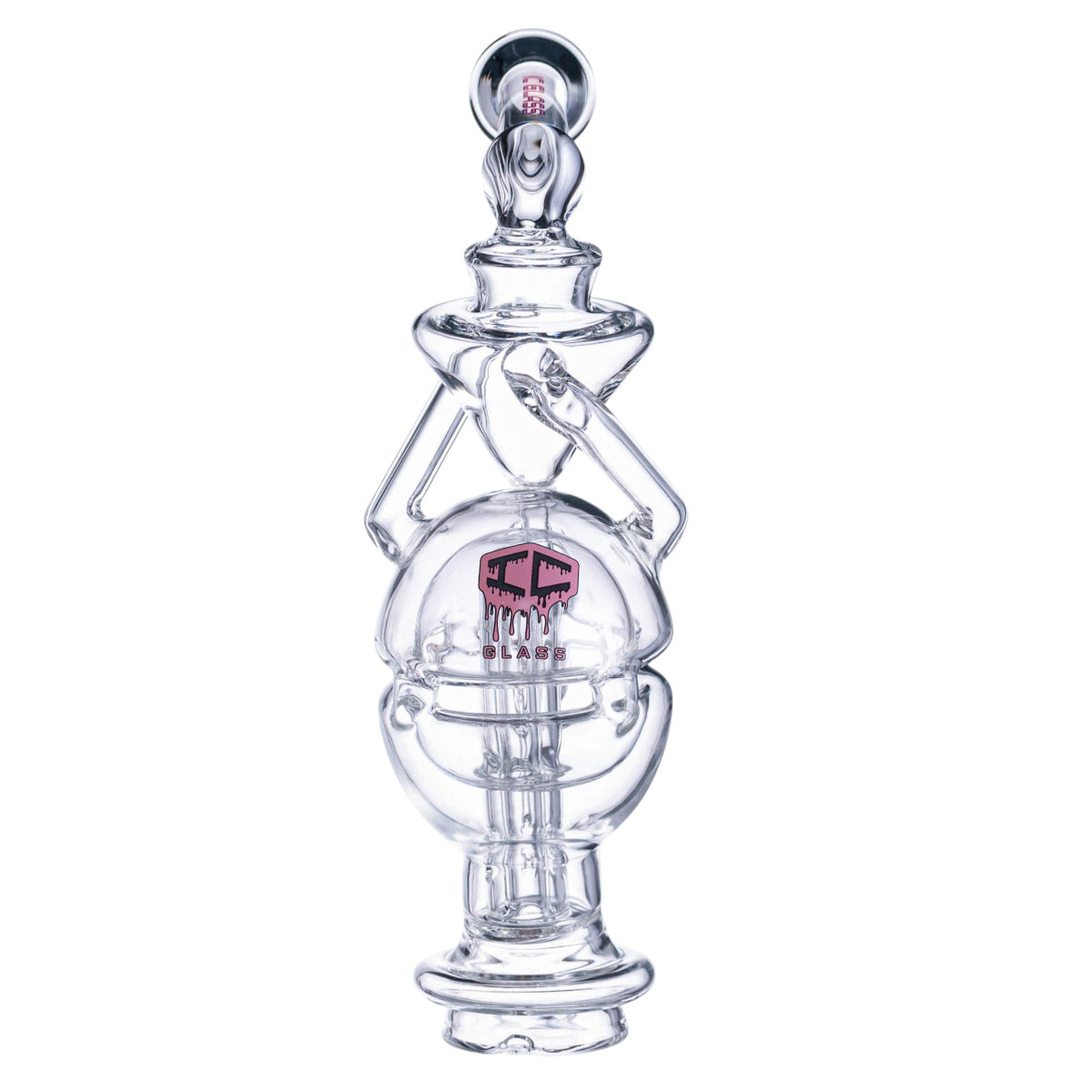 IC GLASS - Fab Egg Recycler Puffco Glass attachment Secondary image