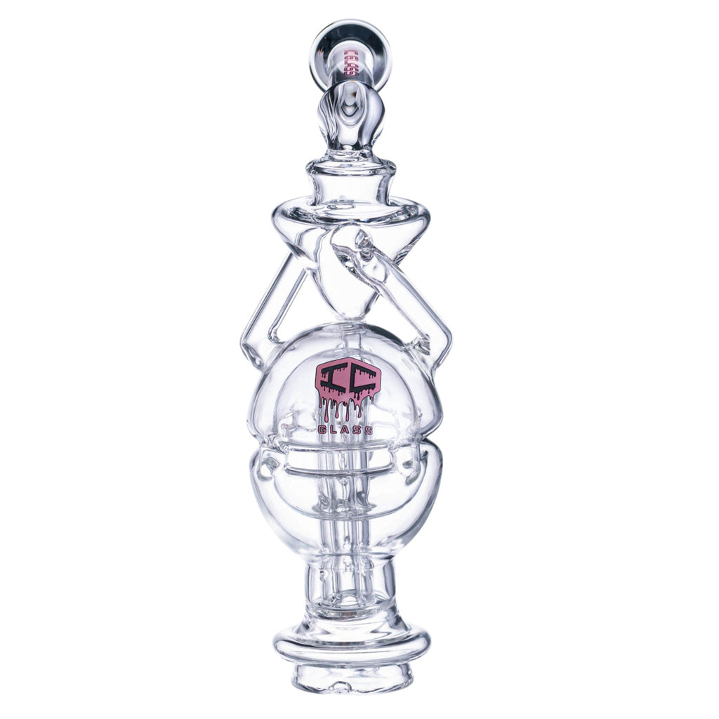 Fab egg recycler Puffco Peak Pro glass attachment close-up