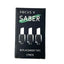 3-pack Focus V Saber Replacement Tips for electronic dab tool accessories.