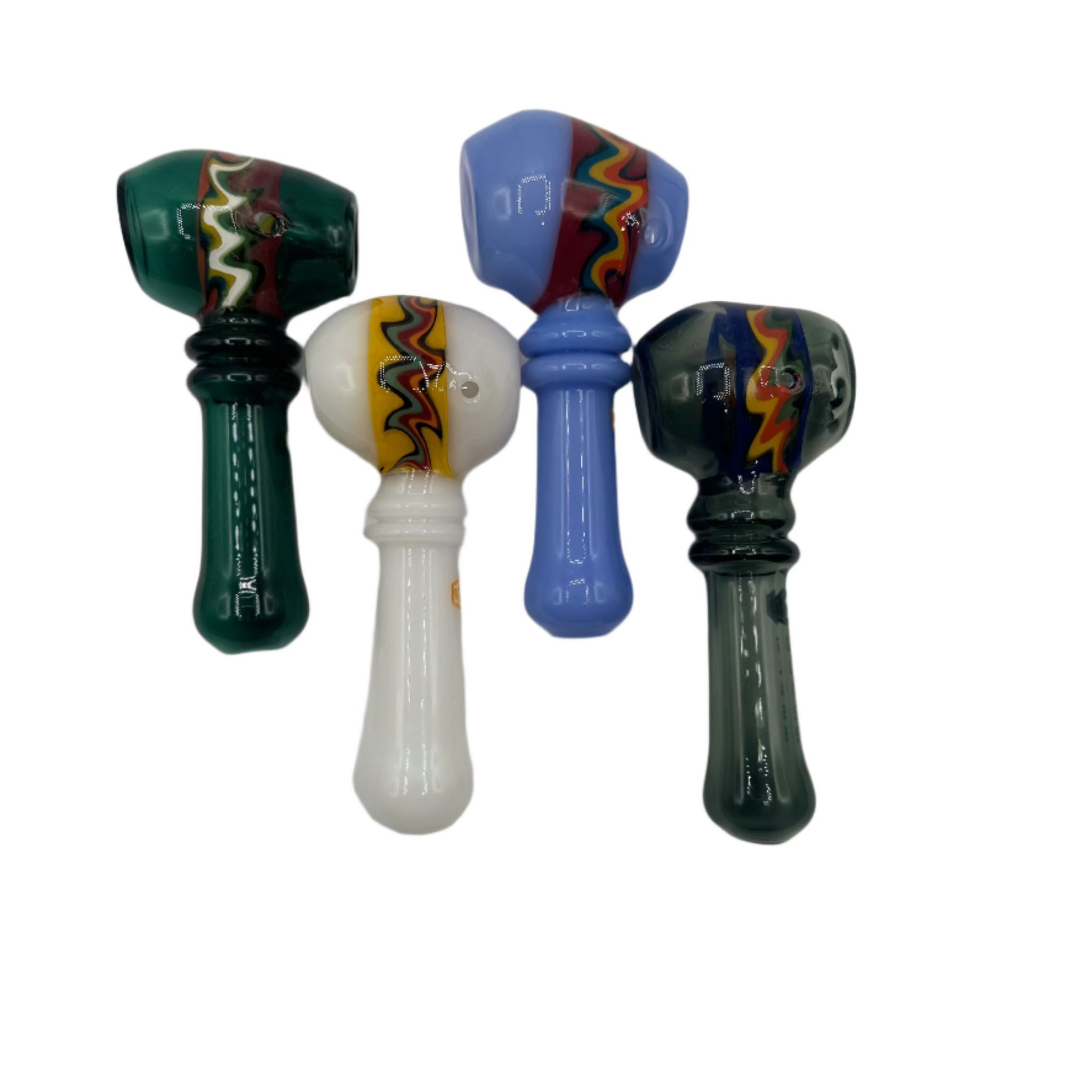 IC GLASS – Premium Hand Pipe with Built-In Screen