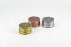 Tuff Shredder - 45MM Antique Style 4 Piece Grinder with Ashtray | 6 Units / Box | Box