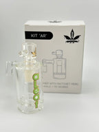 Aleaf AR Wholesale Ash Catcher with Ratchet Perc - 14MM Male, 90° | Assorted Colors