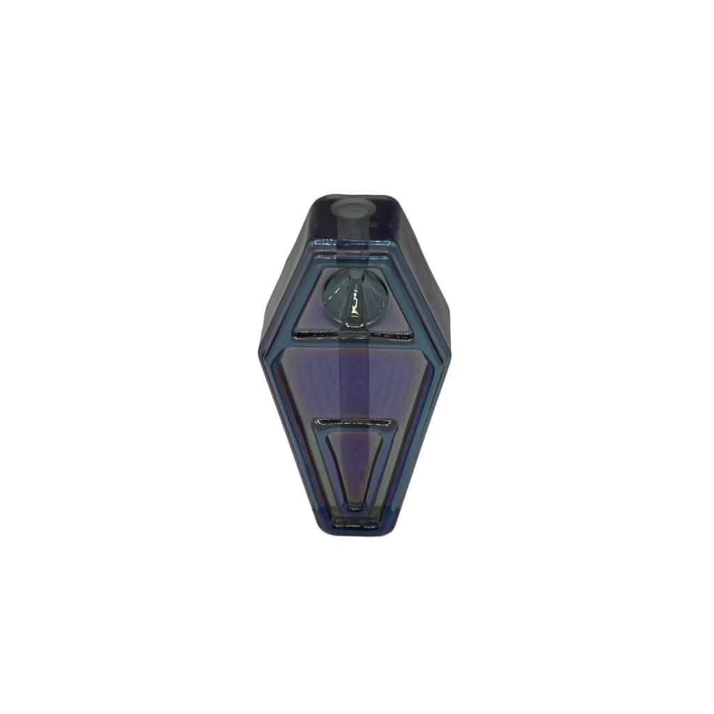 IC Glass Coffin HandPipe – 3.5" Straight Tube Steamroller for Wholesale