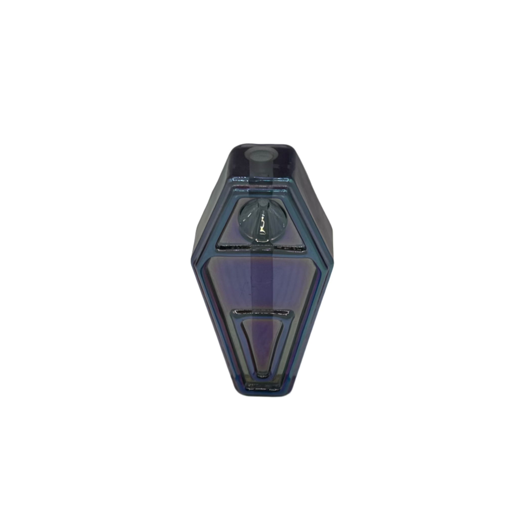 IC Glass Coffin HandPipe – 3.5" Straight Tube Steamroller for Wholesale