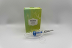 The EGG - Nectar Collector with Perc | Stainless Steel Tip | Glass Dish | Single Unit