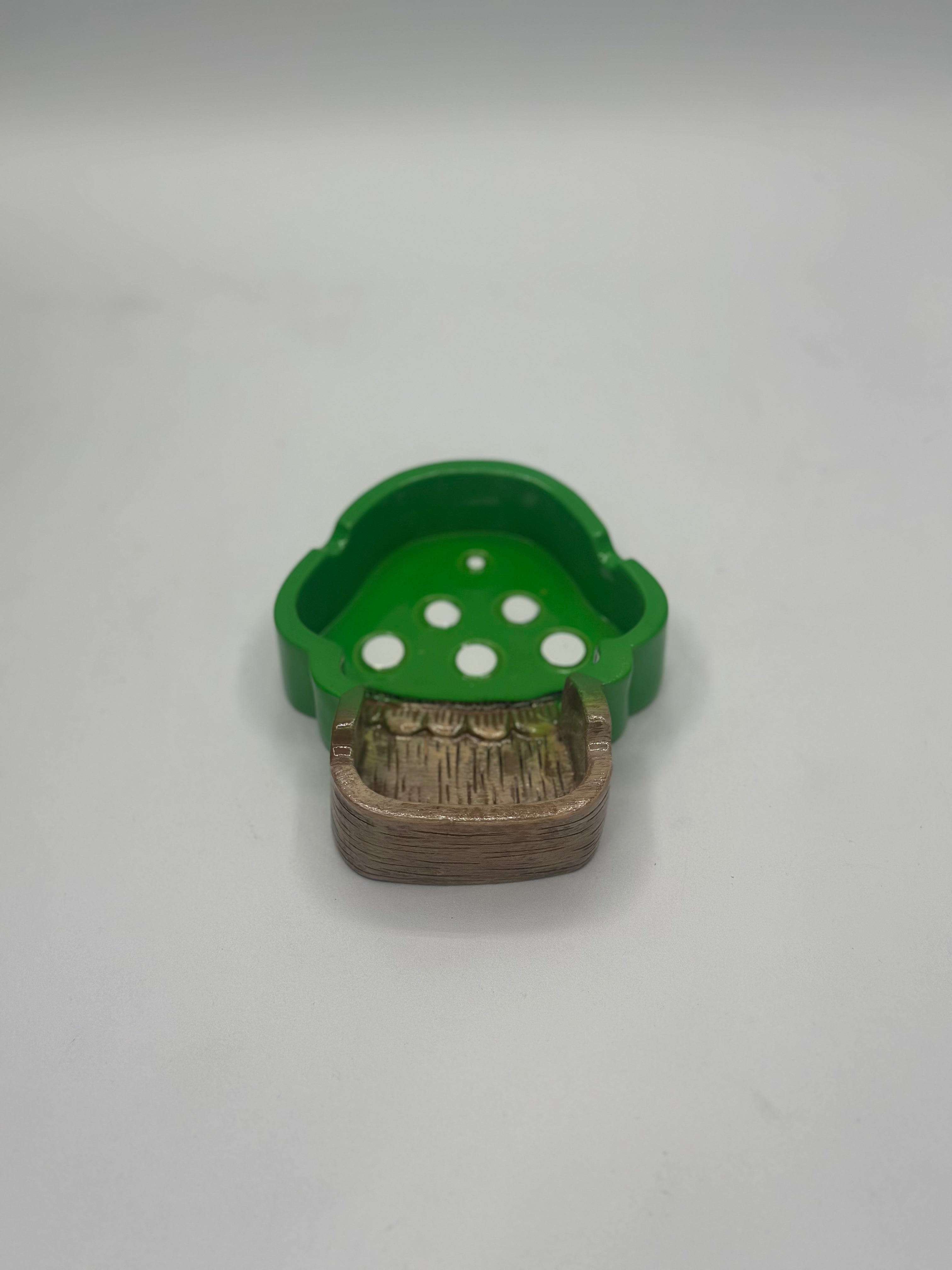 Ceramic Mushroom Fairy Ashtray - 6 Count Per Box