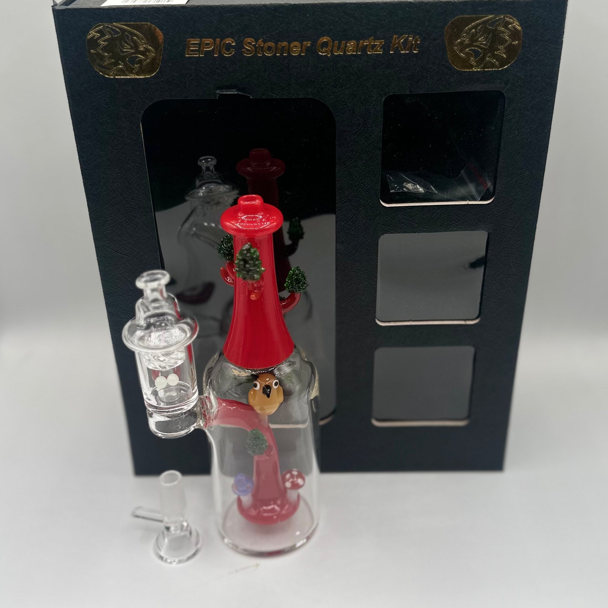 Epic Stoner Quartz Kit Pikachu Water Pipe | WP3384