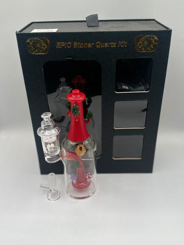 Epic Stoner Quartz Kit Pikachu Water Pipe | WP3384