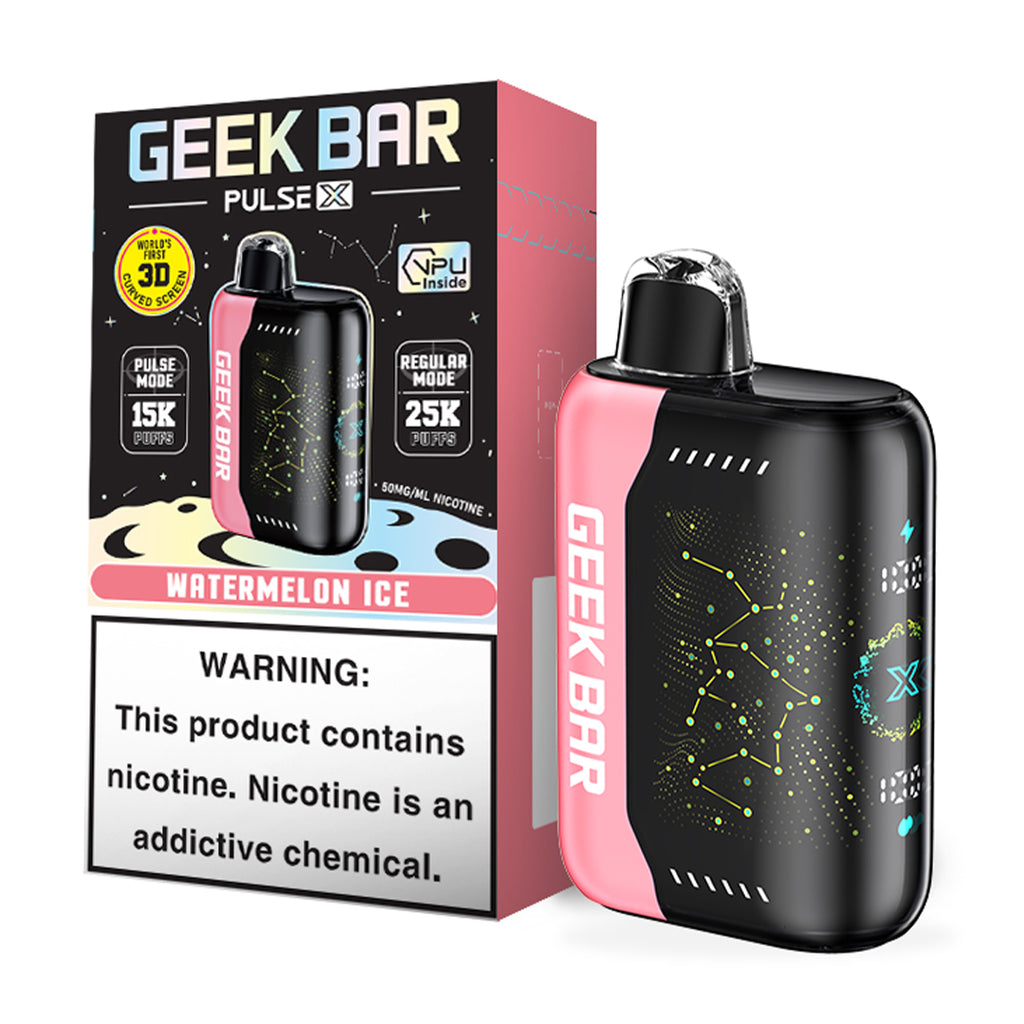 GEEKBAR PULSE X Disposable Vape | 25,000 Puff | Dual Mesh Coil | 5 Units/Box — Wholesale Main image
