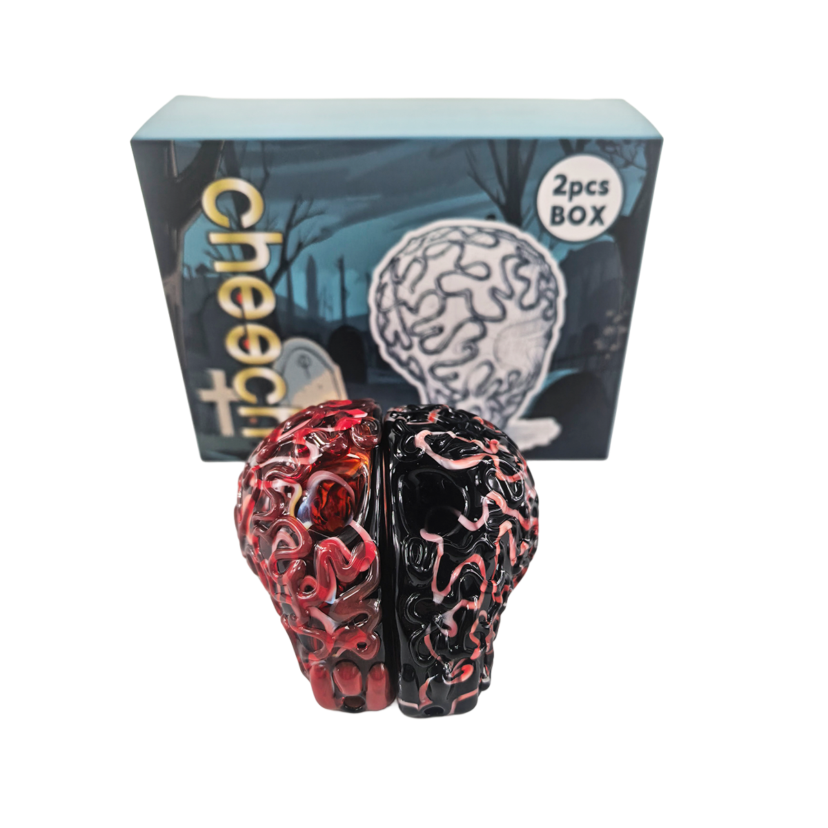 CHEECH - BRAIN FREEZE,BUT MAKE IT SMOKY, SET OF 2 | GHP2406