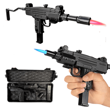 ZHONG LONG - Gun Torch  with hand support, magazine and bullets comes in hard case