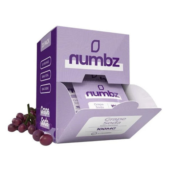 Numbz 100mg | 20 Pack (2 x 50mg Each)|7-Hydroxymitragynine | Box