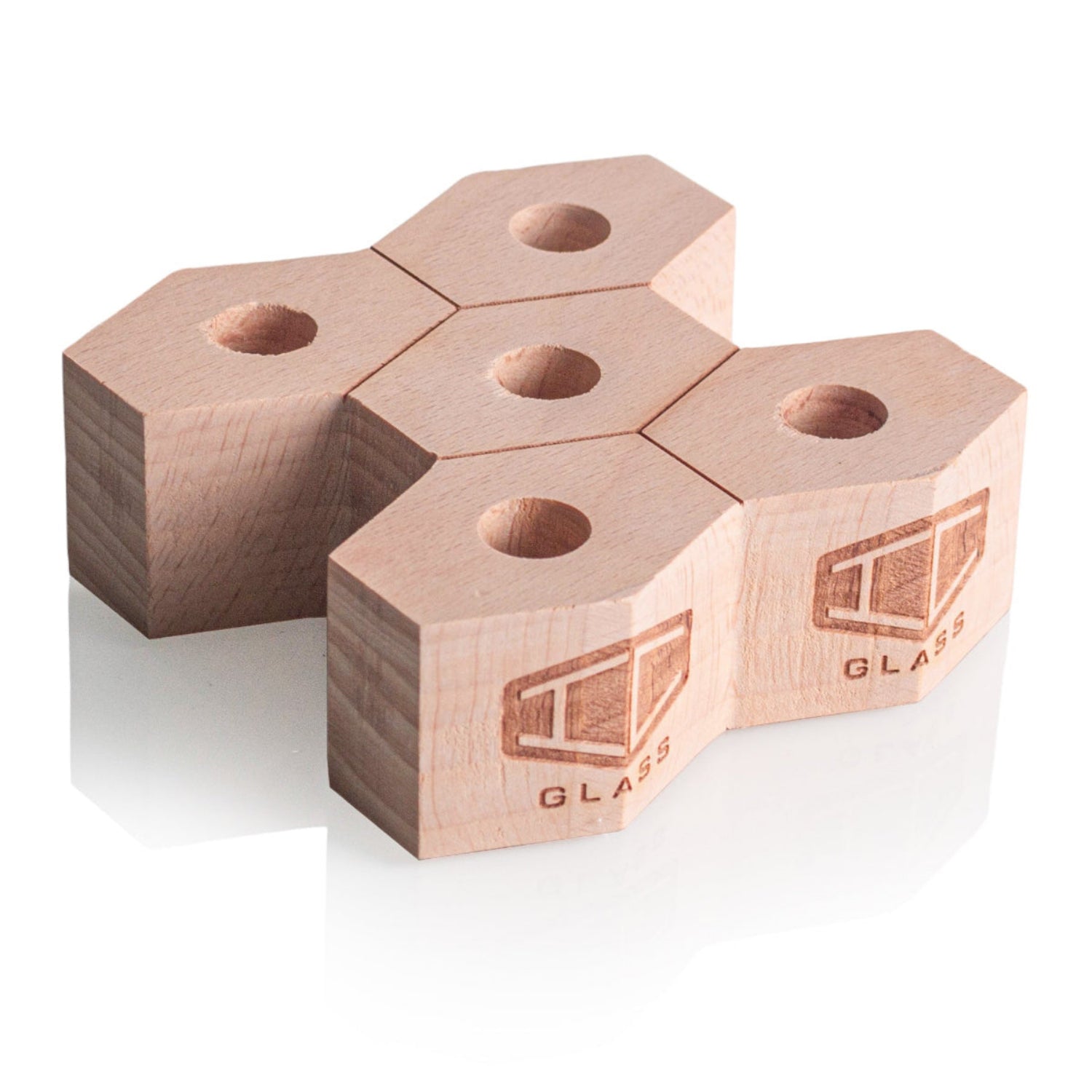 IC GLASS Wooden Display for Bowl Pieces & Bangers Secondary image