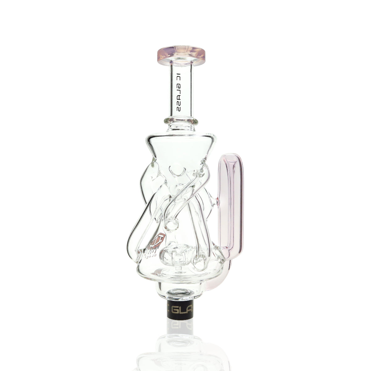 IC Glass - Texas Double Chamber Recycler Nectar Collector Secondary image