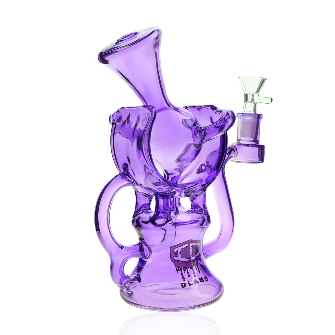 IC Glass Neon Color Multi-Tube Recycler – Wholesale Glass Dab Rig