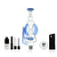 Glow-in-the-Dark Glass Rig by KLEAN – White Series Design