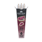 King Palm - Hemp Cones | 1 1/4 Size  6-Hemp cones| 30Packs/Display | Squeeze & POP | WR09