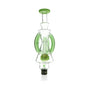 Green Glow-in-the-Dark Glass Rig by KLEAN