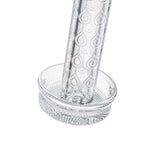 Green IC Glass 14MM45D Quartz Banger with Terp Ball Grabber