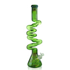 Green Premium Zong Bong with Beaker Base