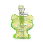 Green frog glass Bong