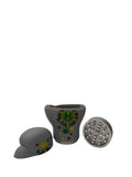 Grey Boxing Glove Herb Grinder