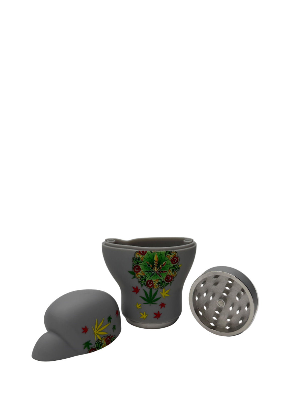 Grey Boxing Glove Herb Grinder
