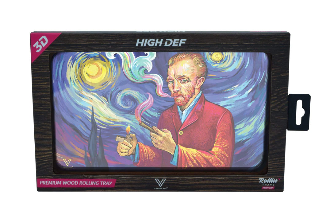 V Syndicate - 3D High Def Wood Rollin' Trays | Single Unit
