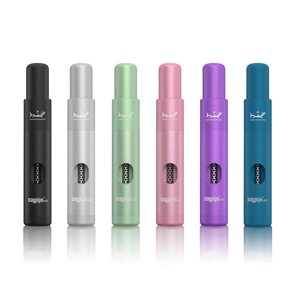 Hamilton Devices Daypipe Mini – sleek, compact metal pipe for smooth, portable smoking sessions anywhere.