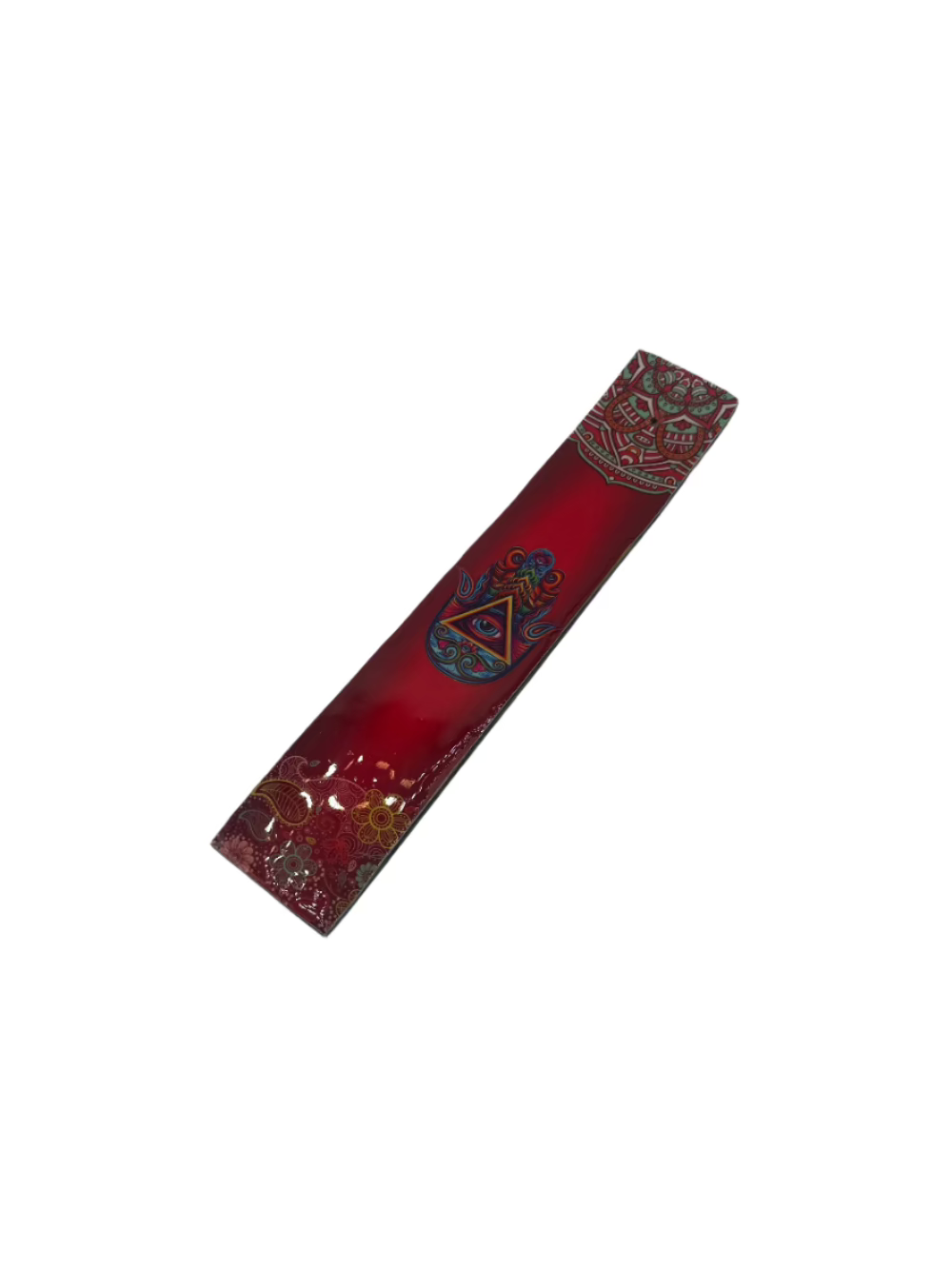 Hamsa Hand Incense Holder – 11" Wooden Ashcatcher (Pack of 2) | Wholesale Spiritual Decor for Head Shops & Gift Stores Secondary image