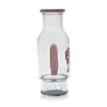 Handblown glass Puffco Peak attachment Side view