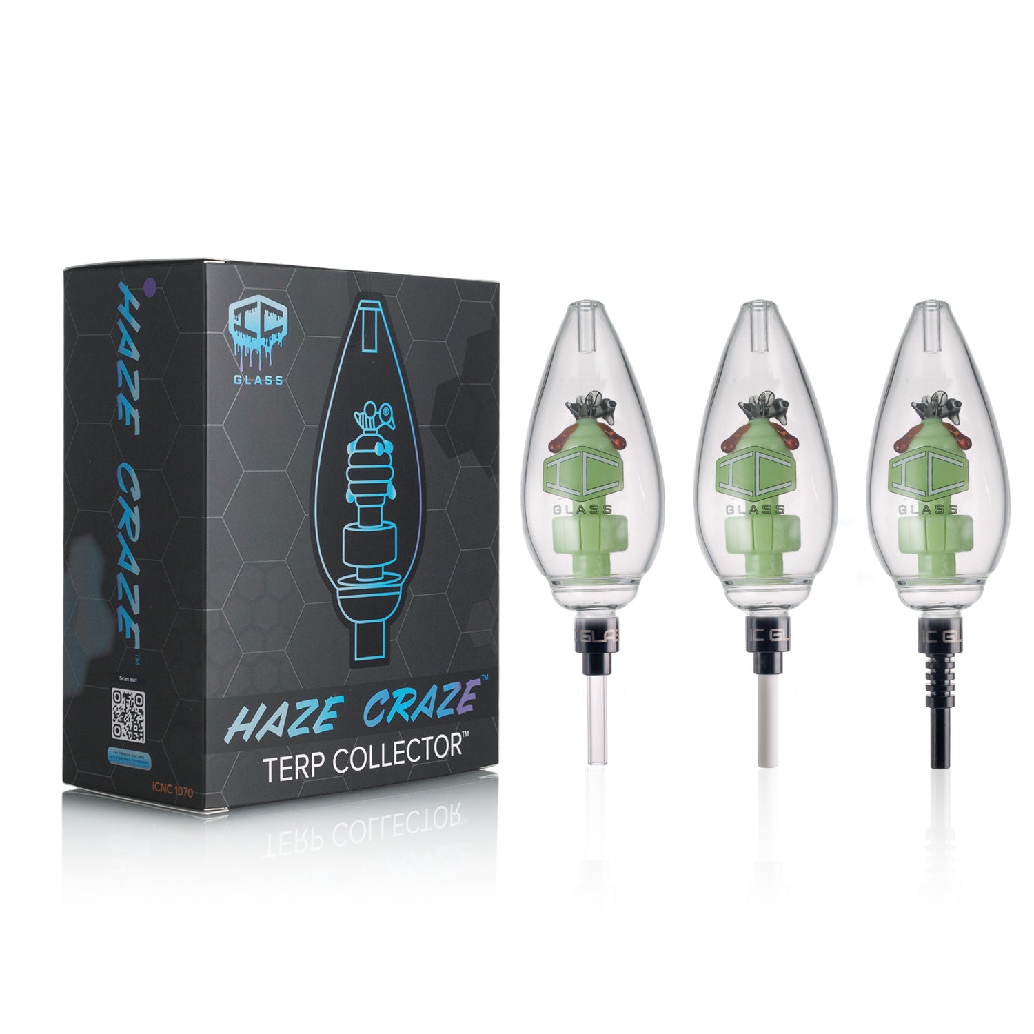 Haze Craze terp collector – premium glass dab tool for concentrates