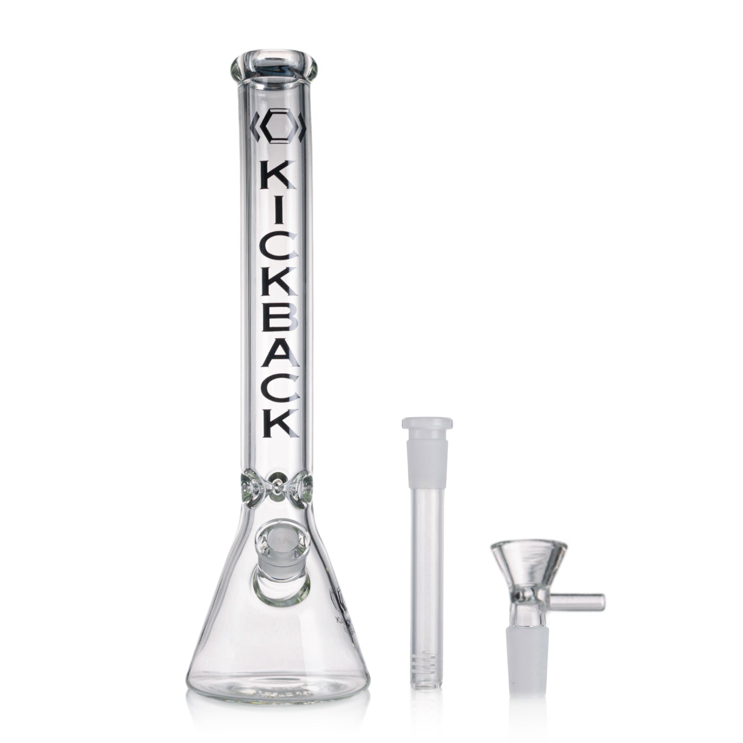 Head Shop Glassware – Kickback Beaker Bong with Functional Design

