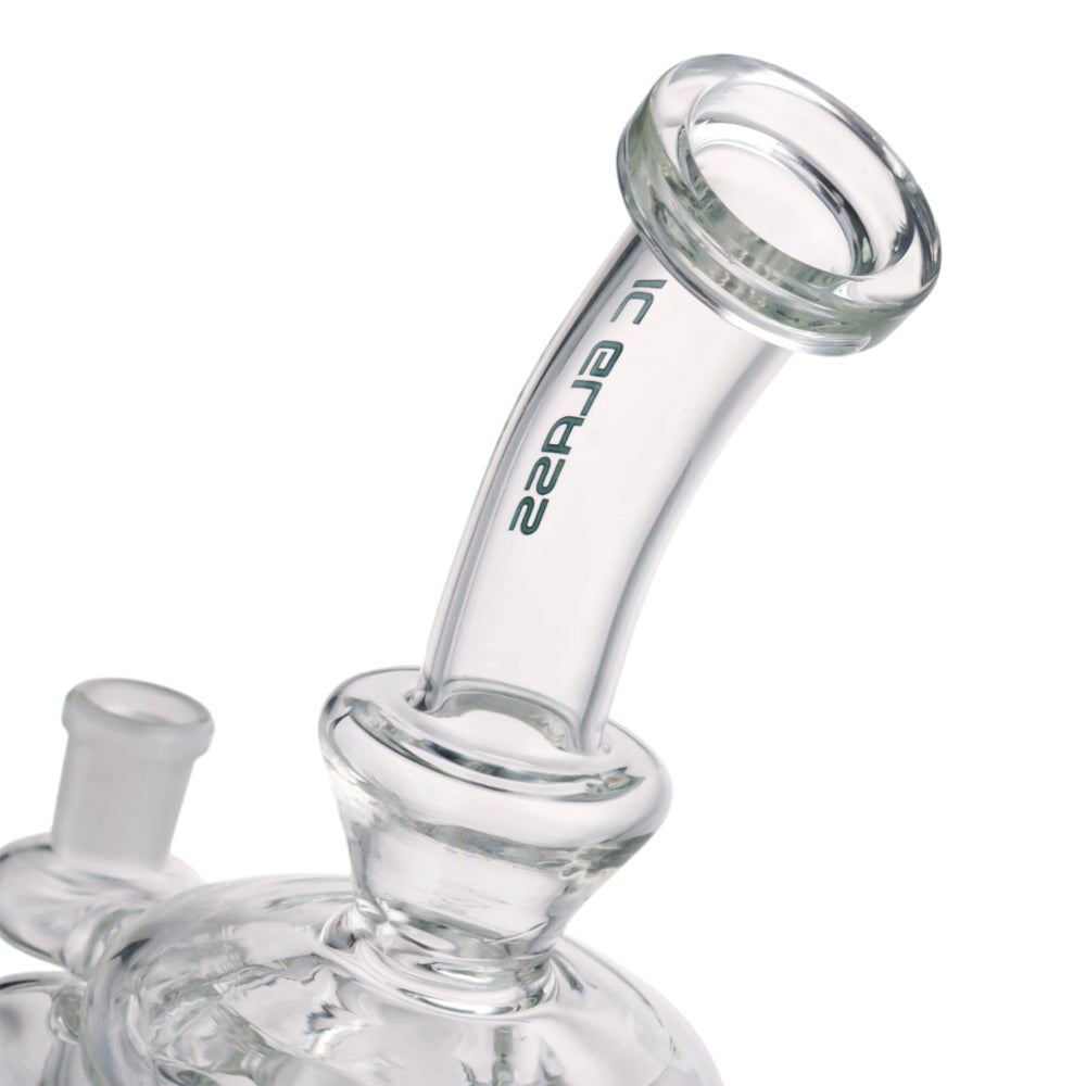 Head shop display piece – IC Glass recycler rig