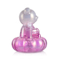 Heart-themed animal glass bong for smoking