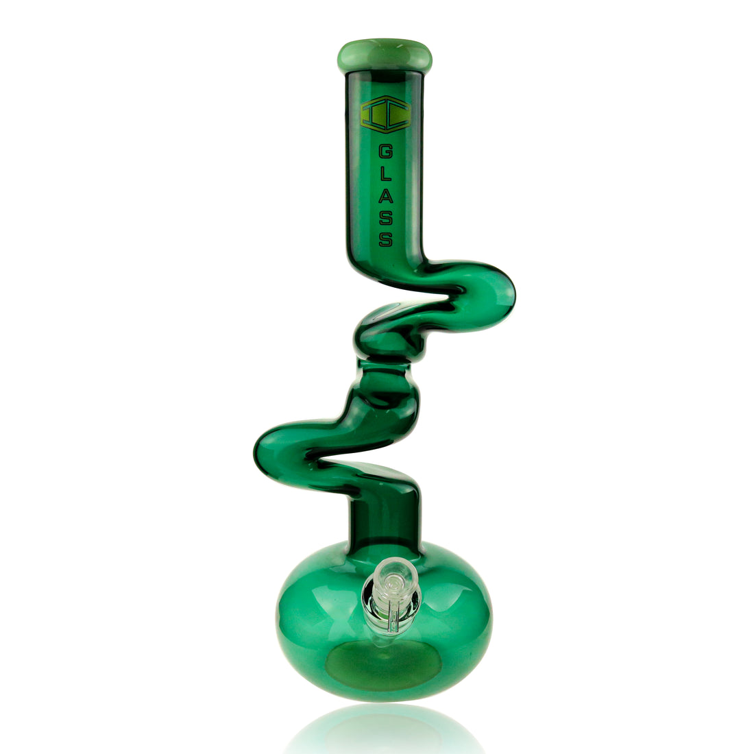 IC Glass Premium Zong Bong with Round Base – Smooth Hits & Unique Design