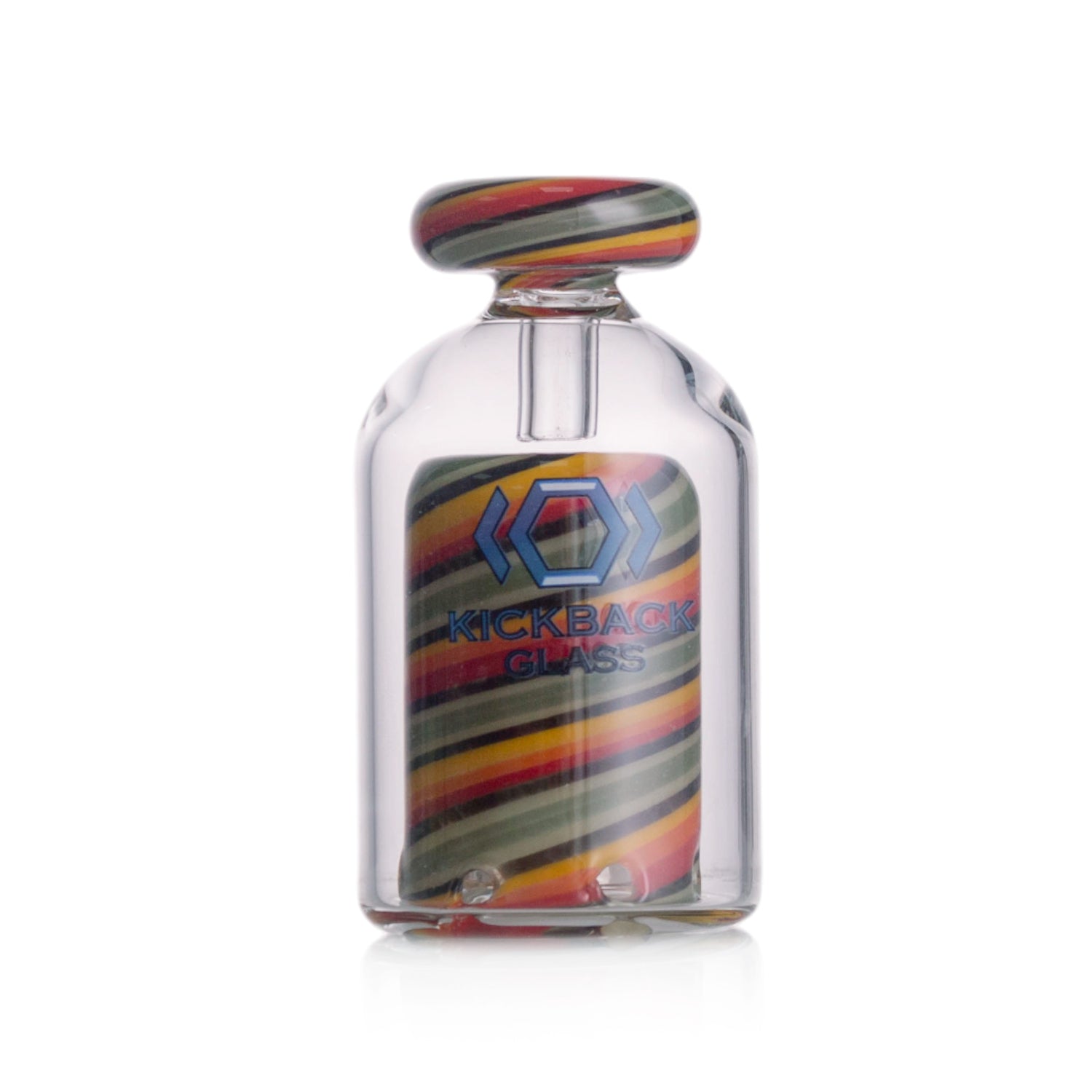 High-quality glass attachment for Huni Badger vaporizer – Kickback Glass accessory for better filtration