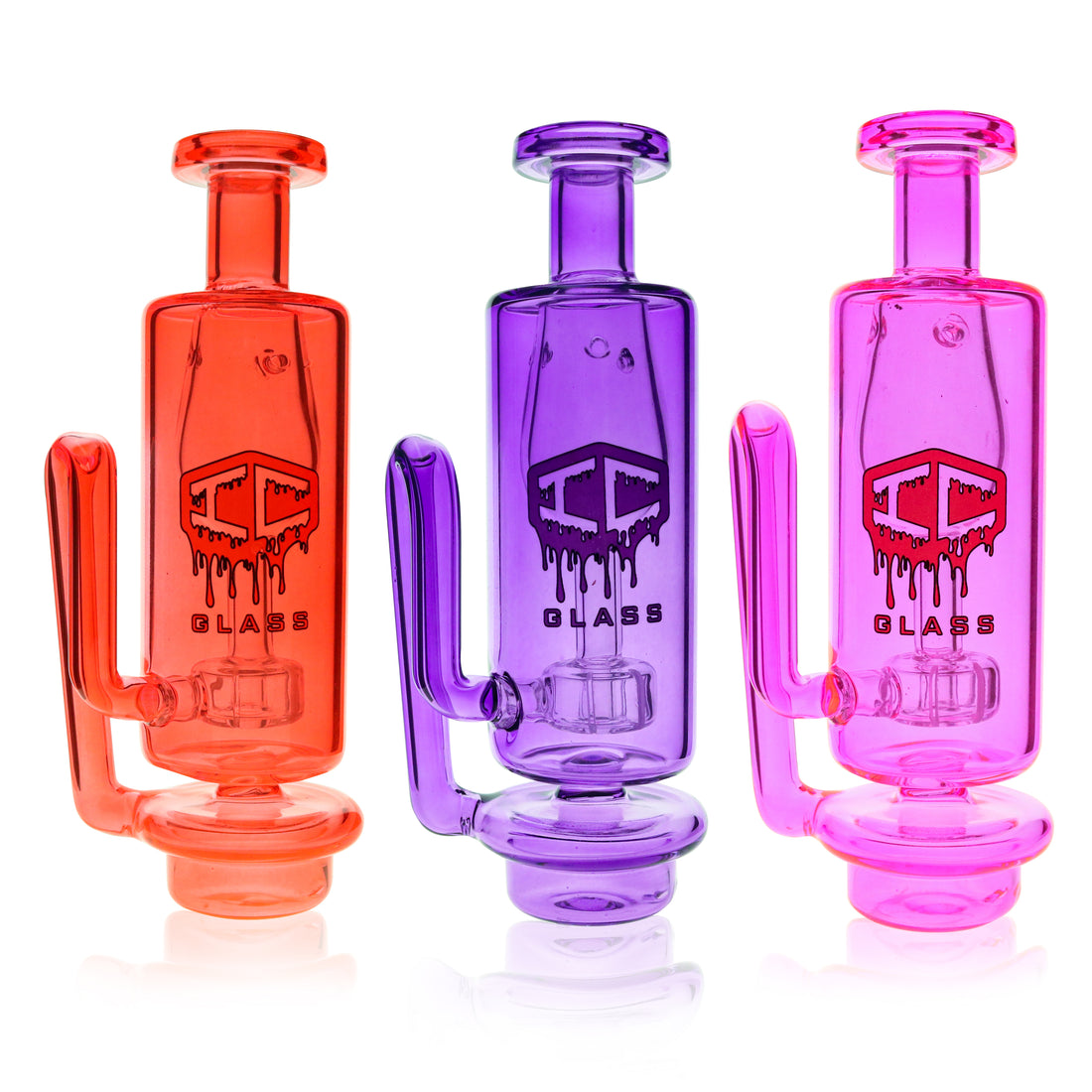 IC Glass -Cart Glass Attachment | slime colors | ICTA2054