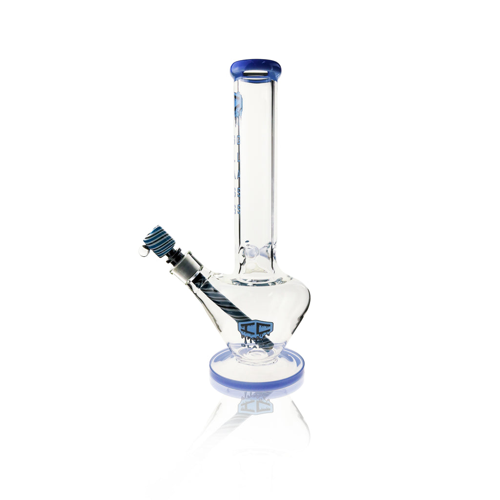 IC Glass Beaker Bong with Round Base & Ice Pinch | ICBK2052 – Wholesale Water Pipe
