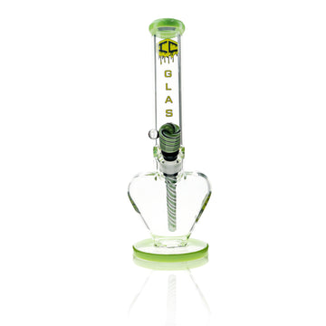 IC Glass Beaker Bong with Round Base & Ice Pinch | ICBK2052 – Wholesale Water Pipe