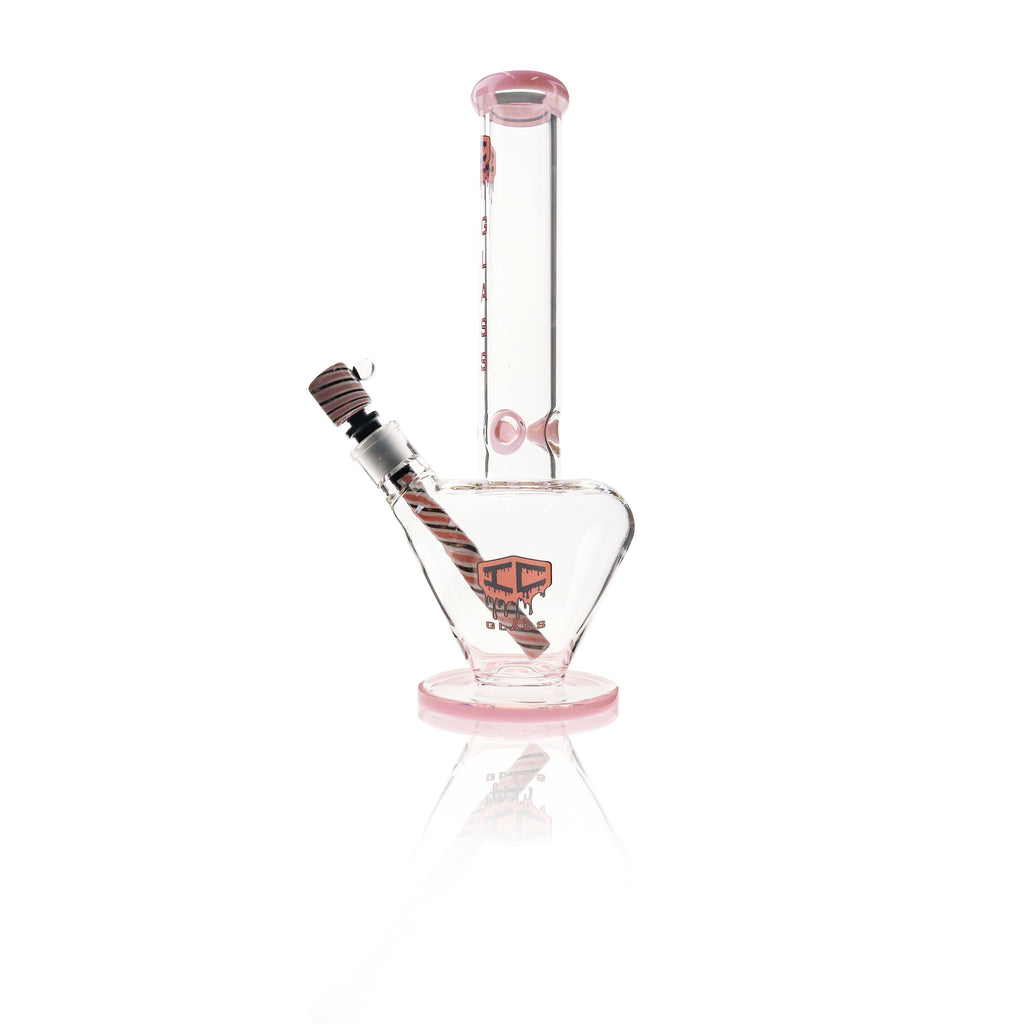 IC Glass Beaker Bong with Round Base & Ice Pinch | ICBK2052 – Wholesale Water Pipe