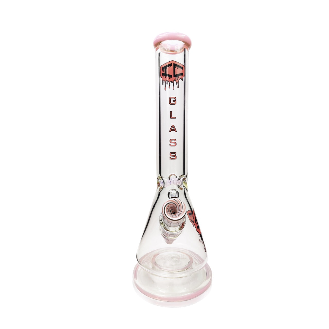 IC GLASS 15” Beaker – Premium Wig Wag Glass Water Pipe | ICBK50| Wholesale