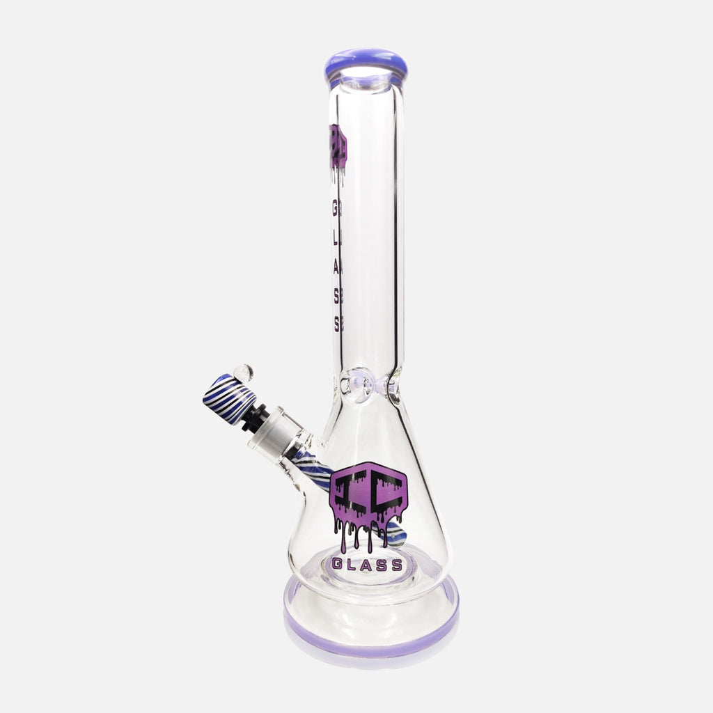 IC GLASS 15” Beaker – Premium Wig Wag Glass Water Pipe | ICBK50| Wholesale