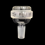 IC GLASS - 14MM Male Bowl Piece with Assorted Prints On The Top | Six Different Styles