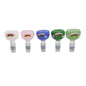 IC GLASS - Bowl Pipe with Rainbow on it | 5Colors |  ICBP150