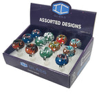 IC GLASS - New Wigwag Bowl Pieces |  14MM Male | 5 Styles | 12 pcs/Box | $7.50 PER PC