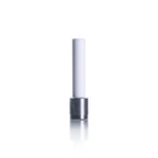 Pack of 5 ICCT 10mm screw-on ceramic tips, reusable and heat-resistant for smooth smoking sessions.
